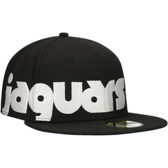 Jacksonville Jaguars New Era Checkered Undervisor 59FIFTY Fitted Hat Black | NFL