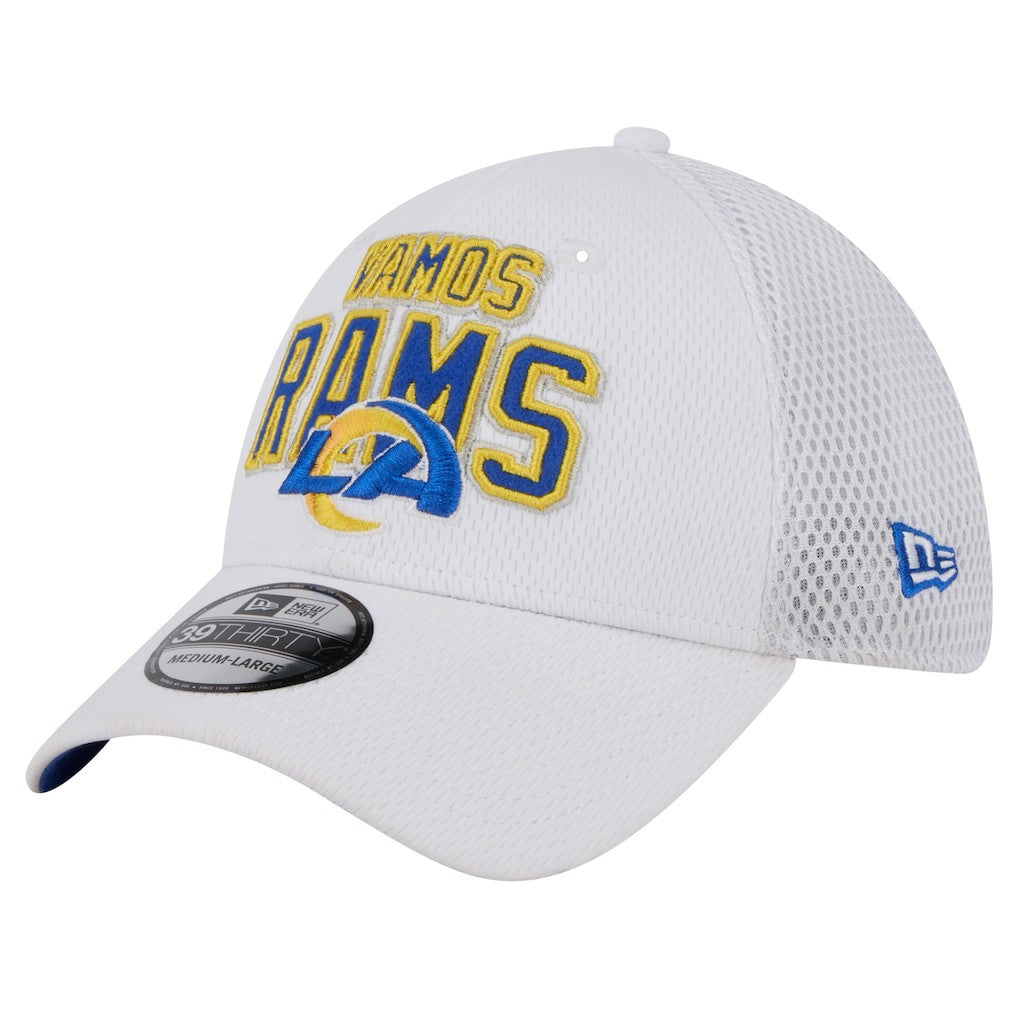 Los Angeles Rams New Era Breakers 39THIRTY Flex Hat White | NFL