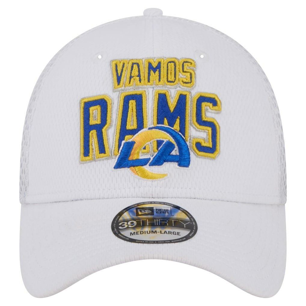 Los Angeles Rams New Era Breakers 39THIRTY Flex Hat White | NFL