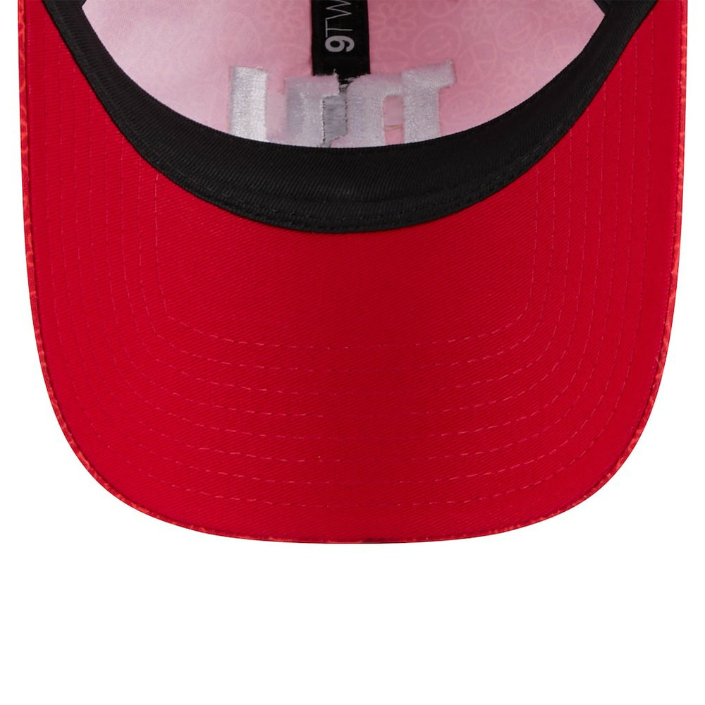 New York Giants New Era Women's Smiley 9TWENTY Adjustable Hat Red | NFL