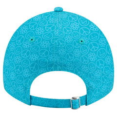Miami Dolphins New Era Women's Smiley 9TWENTY Adjustable Hat Aqua | NFL