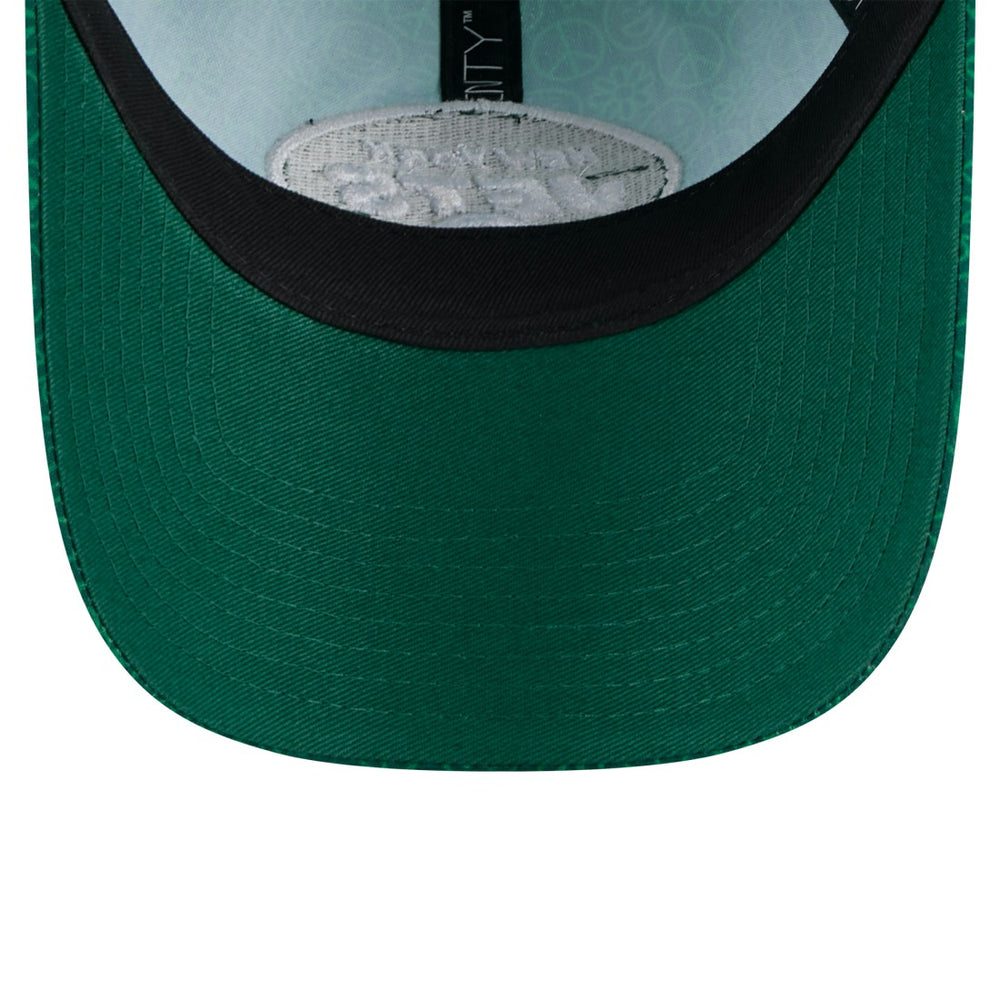 New York Jets New Era Women's Smiley 9TWENTY Adjustable Hat Green | NFL