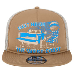 Los Angeles Chargers New Era Meet Me 9FIFTY Snapback Hat Tan | NFL