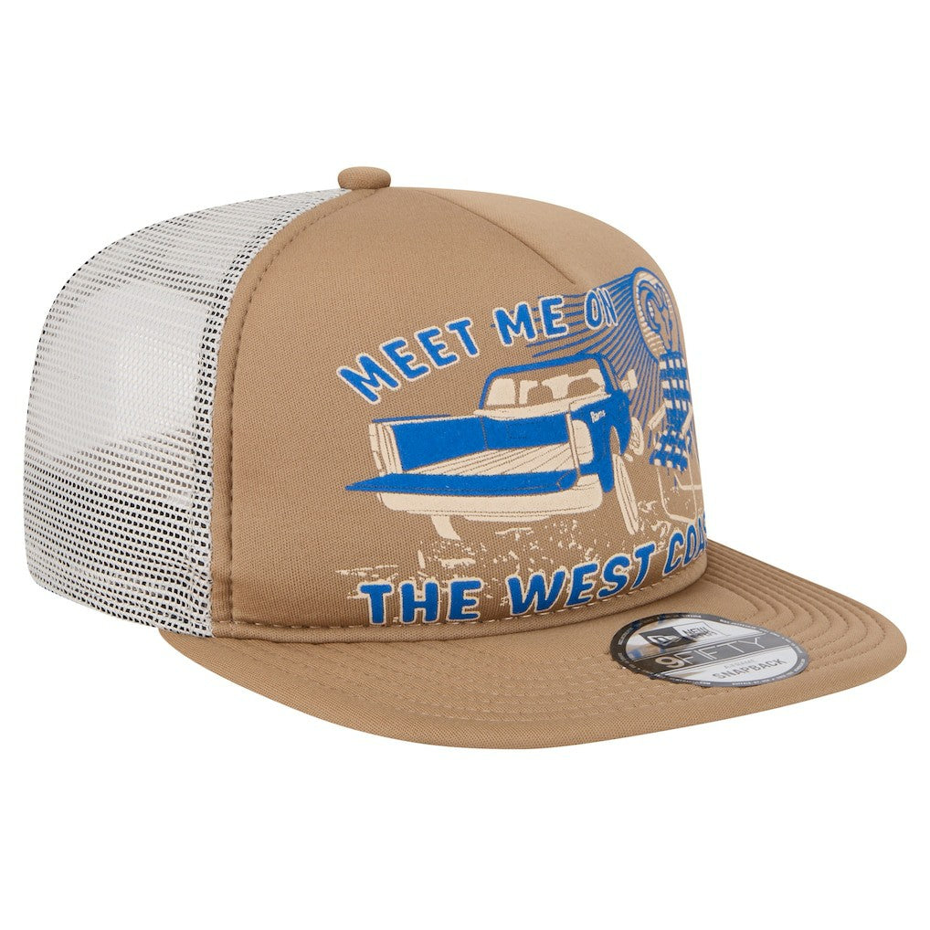 Los Angeles Rams New Era Meet Me 9FIFTY Snapback Hat Tan | NFL