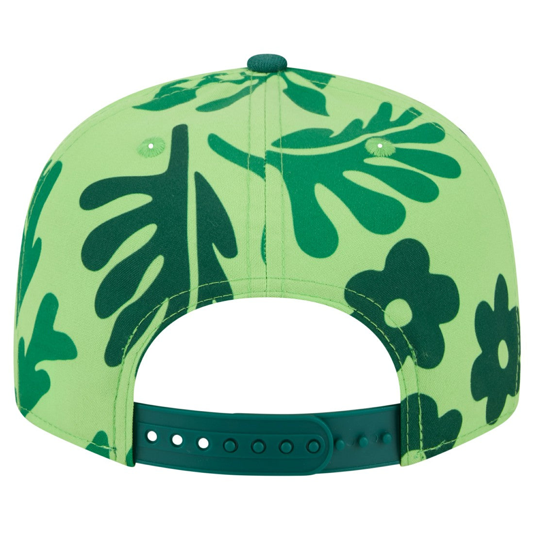 New York Jets New Era Leafy 9FIFTY Snapback Hat Light Green | NFL