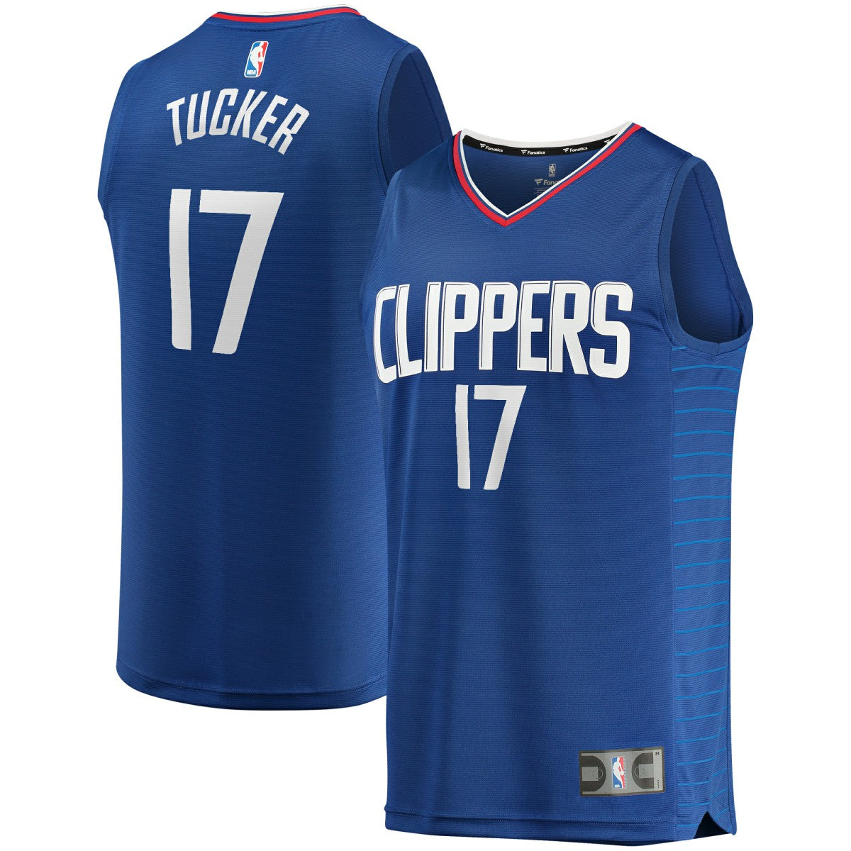 PJ Tucker LA Clippers Fast Break Player Jersey Icon Edition Royal - NBA