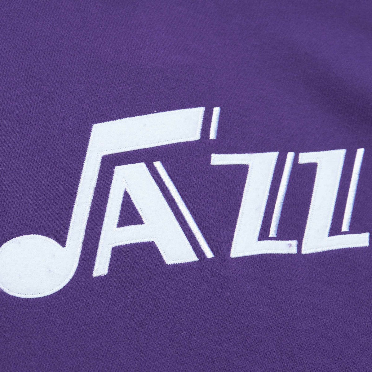 Utah Jazz Hardwood Classics Nights Raglan Pullover Hoodie Purple - NBA