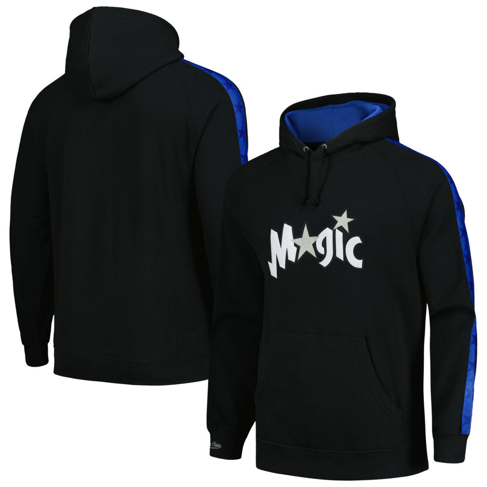 Orlando Magic Hardwood Classics Nights Raglan Pullover Hoodie Black - NBA