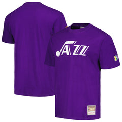 Utah Jazz Hardwood Classics Nights Premium T-Shirt Purple - NBA