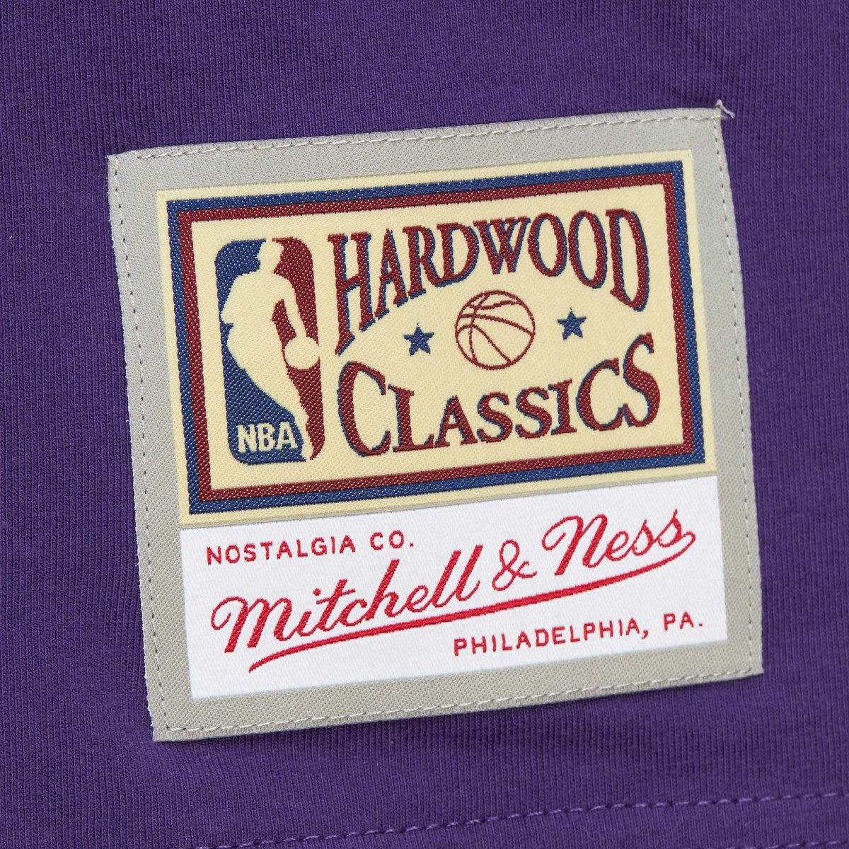 Utah Jazz Hardwood Classics Nights Premium T-Shirt Purple - NBA