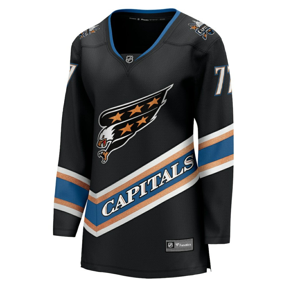 TJ Oshie Washington Capitals Fanatics Women's 50th Anniversary Breakaway Jersey - Black - NHL