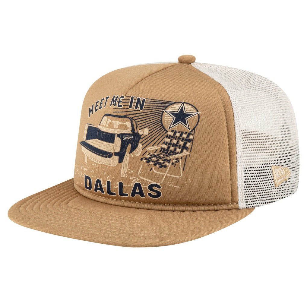 Dallas Cowboys New Era Meet Me 9FIFTY Snapback Hat Stone | NFL
