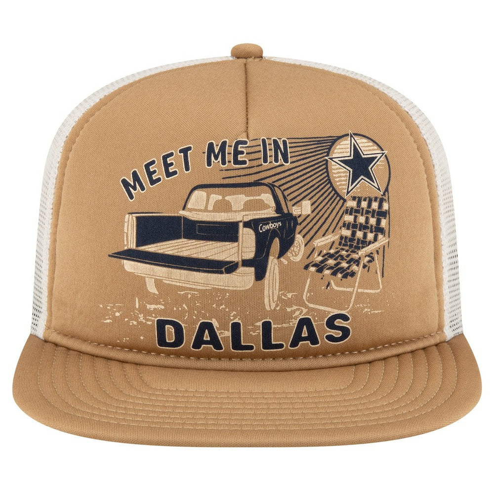 Dallas Cowboys New Era Meet Me 9FIFTY Snapback Hat Stone | NFL