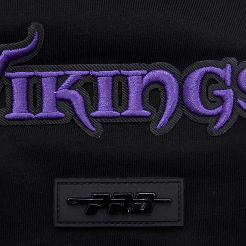 Justin Jefferson Minnesota Vikings Pro Standard Fast Lane Name & Number Player T-Shirt Black | NFL
