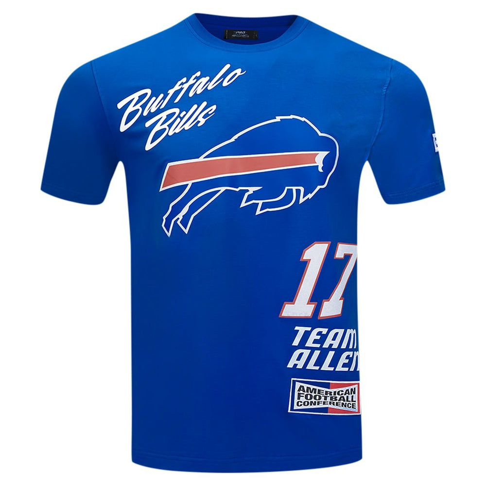 Josh Allen Buffalo Bills Pro Standard Fast Lane Name & Number Player T-Shirt Royal | NFL