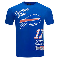 Josh Allen Buffalo Bills Pro Standard Fast Lane Name & Number Player T-Shirt Royal | NFL