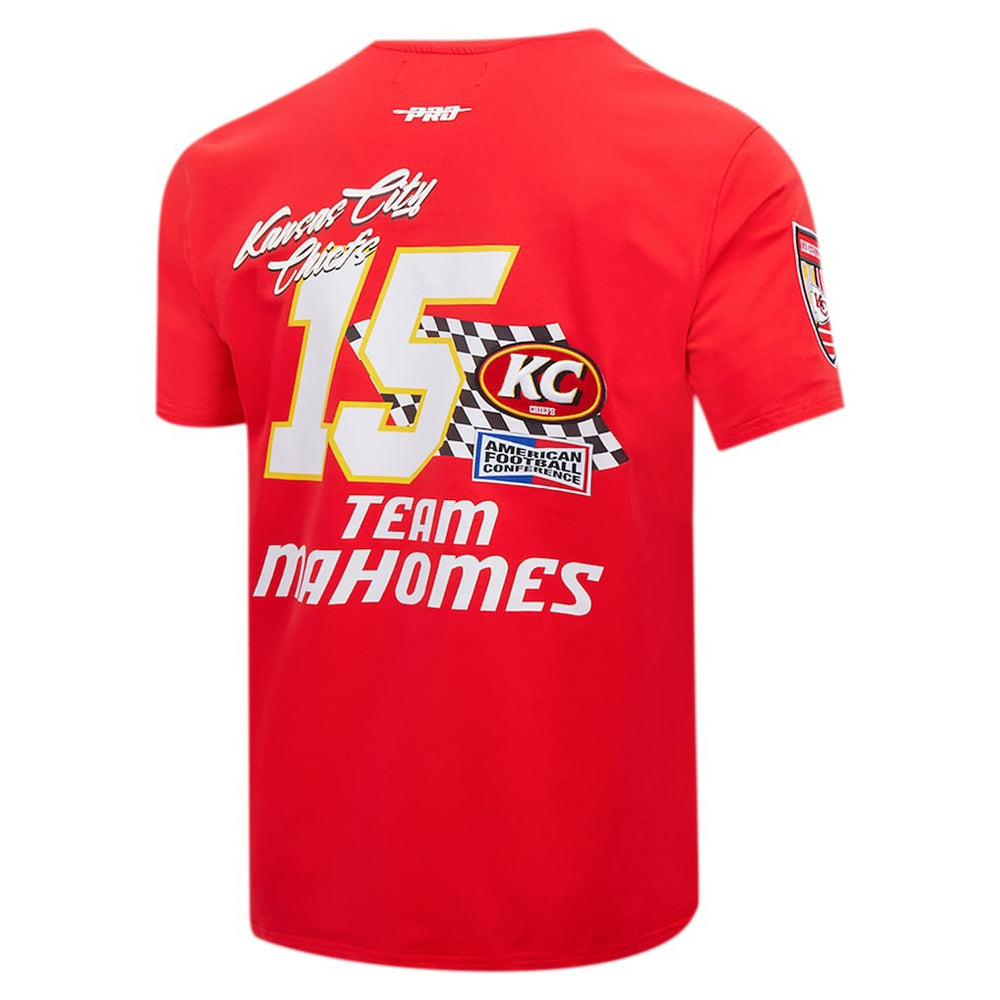 Patrick Mahomes Kansas City Chiefs Pro Standard Fast Lane Name & Number Player T-Shirt Red | NFL