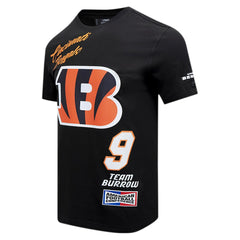 Joe Burrow Cincinnati Bengals Pro Standard Fast Lane Name & Number Player T-Shirt Black | NFL