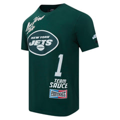 Ahmad Sauce Gardner New York Jets Pro Standard Fast Lane Name & Number Player T-Shirt Green | NFL