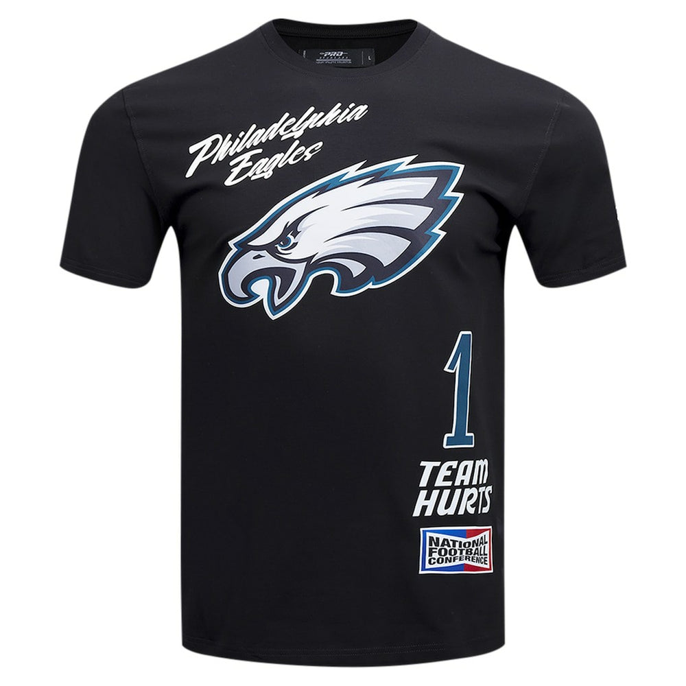 Jalen Hurts Philadelphia Eagles Pro Standard Fast Lane Name & Number Player T-Shirt Black | NFL