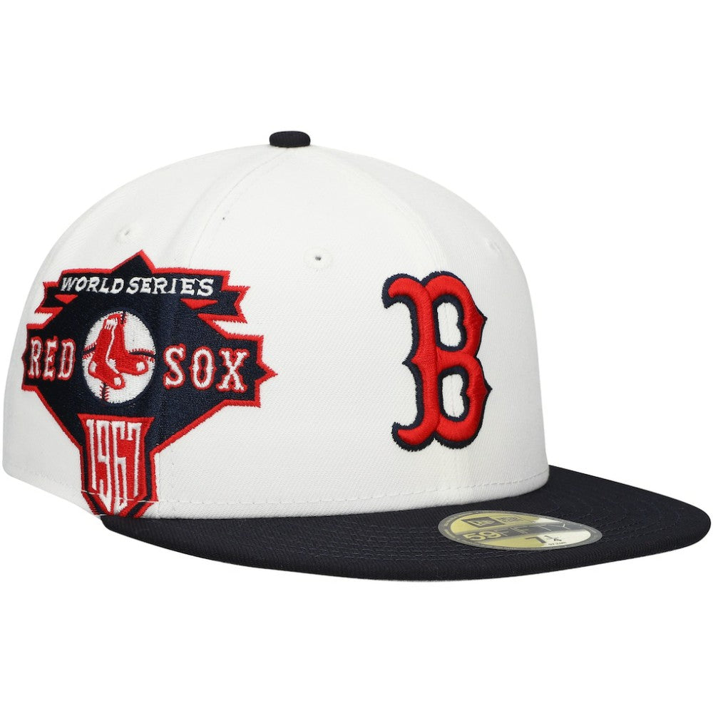 Boston Red Sox New Era Major Sidepatch 59FIFTY Fitted Hat - MLB