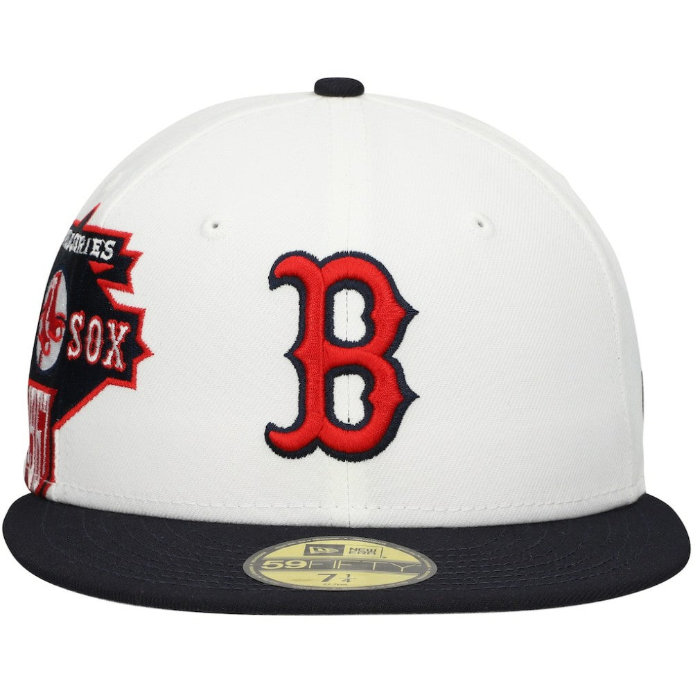 Boston Red Sox New Era Major Sidepatch 59FIFTY Fitted Hat - MLB