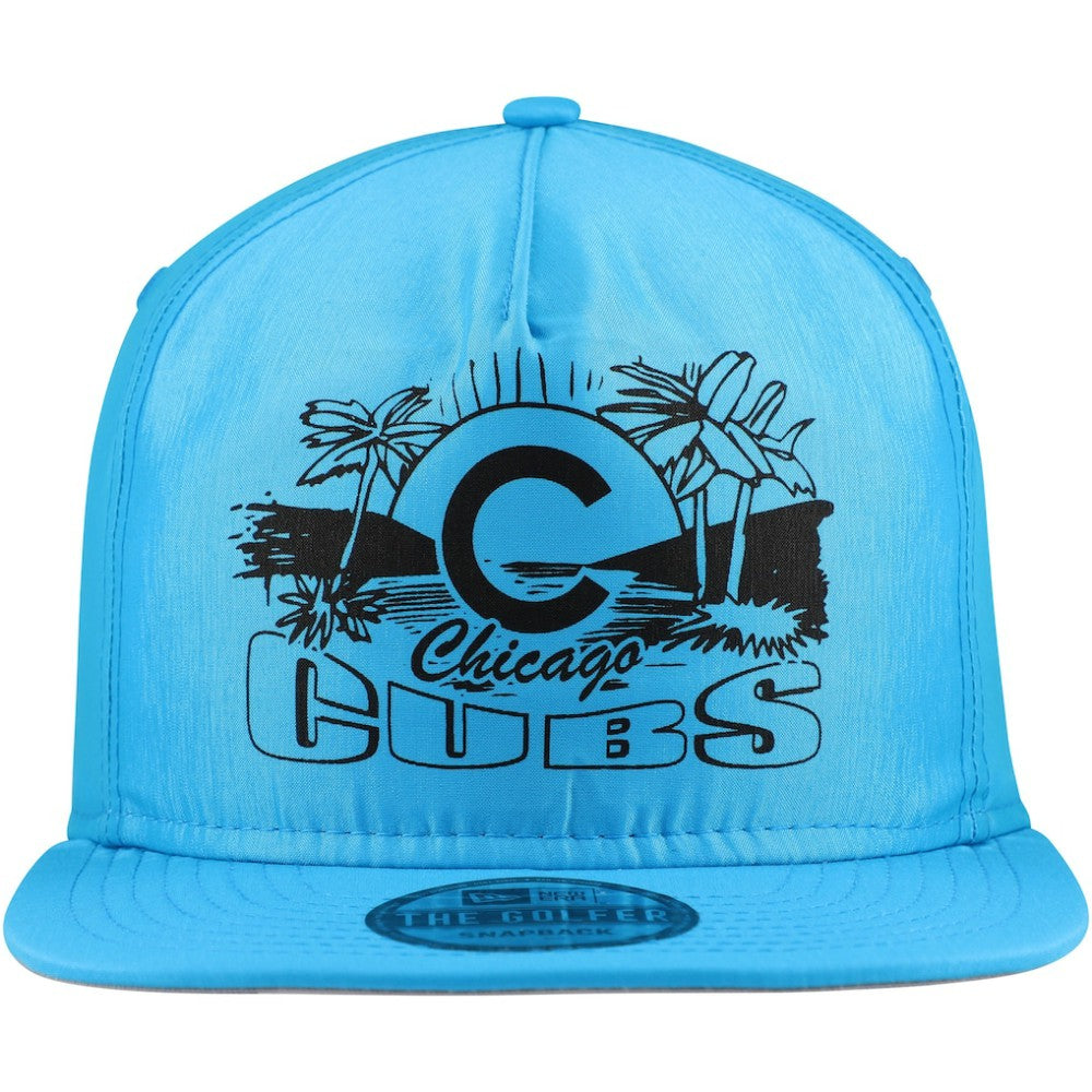 Chicago Cubs New Era Neon Golfer Snapback Hat - MLB