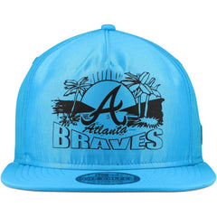 Atlanta Braves New Era Neon Golfer Snapback Hat - MLB