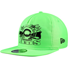 Cincinnati Reds New Era Neon Golfer Snapback Hat - MLB