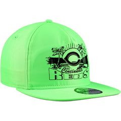 Cincinnati Reds New Era Neon Golfer Snapback Hat - MLB