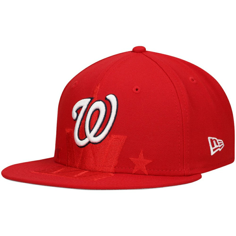 Washington Nationals New Era Shadow Logo 59FIFTY Fitted Hat - MLB