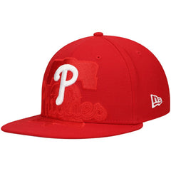 Philadelphia Phillies New Era Shadow Logo 59FIFTY Fitted Hat - MLB