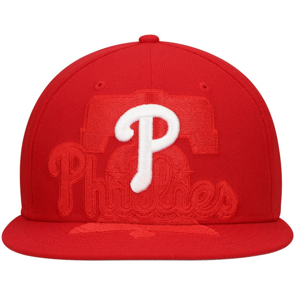 Philadelphia Phillies New Era Shadow Logo 59FIFTY Fitted Hat - MLB