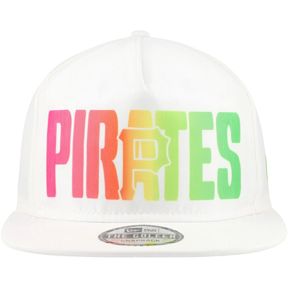 Pittsburgh Pirates New Era Spring Spectrum Golfer Snapback Hat - MLB