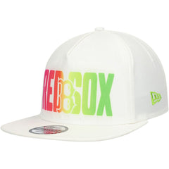 Boston Red Sox New Era Spring Spectrum Golfer Snapback Hat - MLB