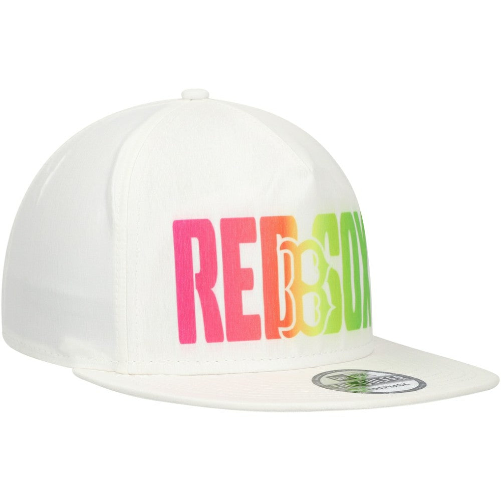 Boston Red Sox New Era Spring Spectrum Golfer Snapback Hat - MLB