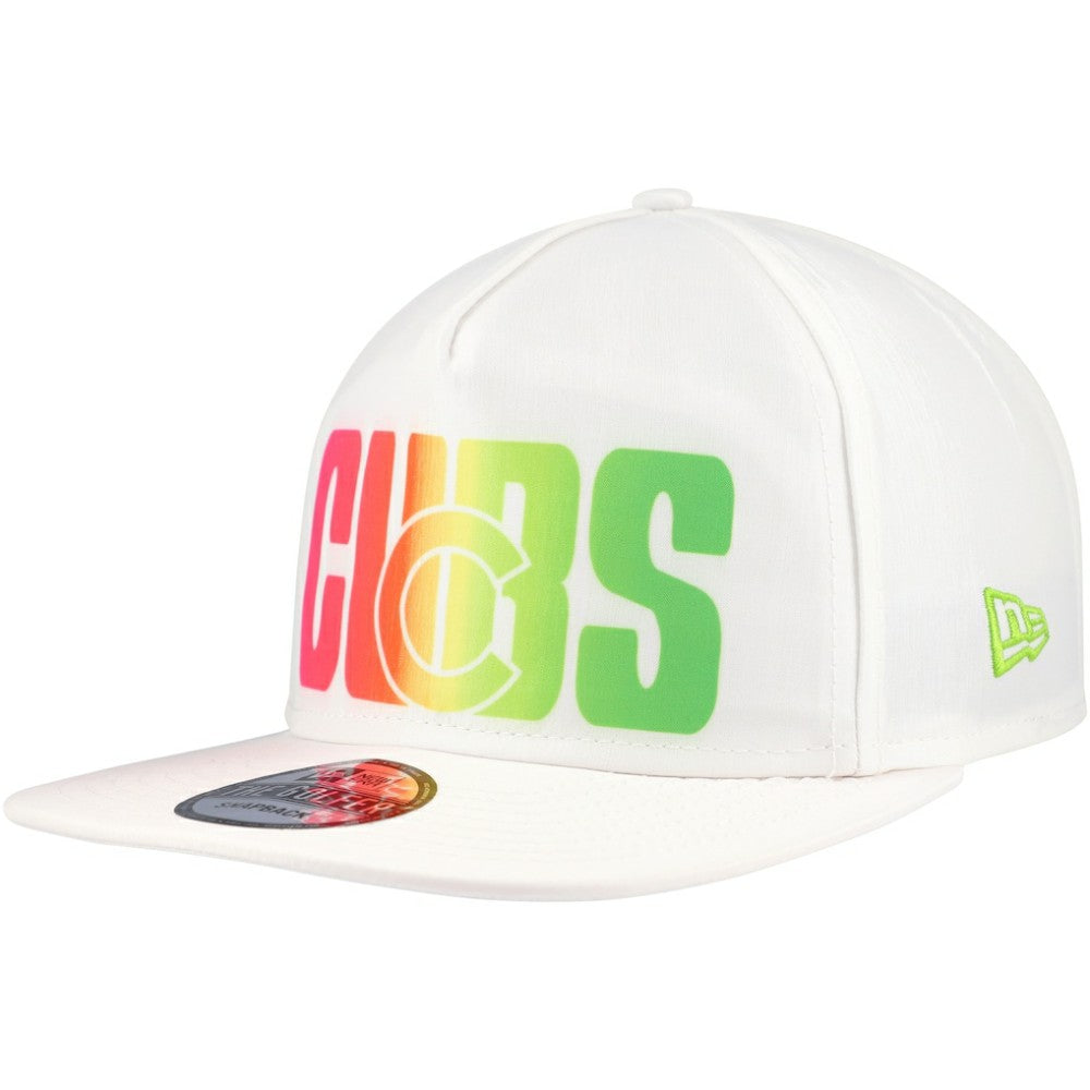 Chicago Cubs New Era Spring Spectrum Golfer Snapback Hat - MLB