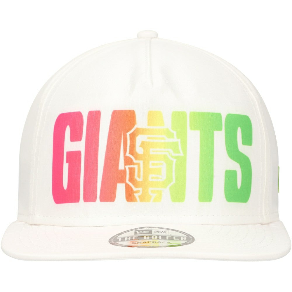 San Francisco Giants New Era Spring Spectrum Golfer Snapback Hat - MLB