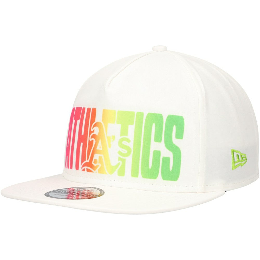 Athletics New Era Spring Spectrum Golfer Snapback Hat - MLB