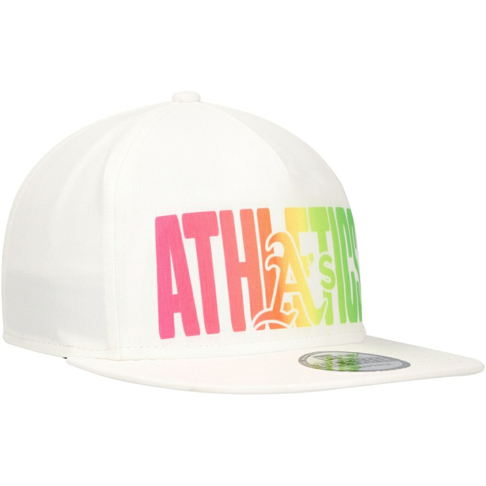 Athletics New Era Spring Spectrum Golfer Snapback Hat - MLB