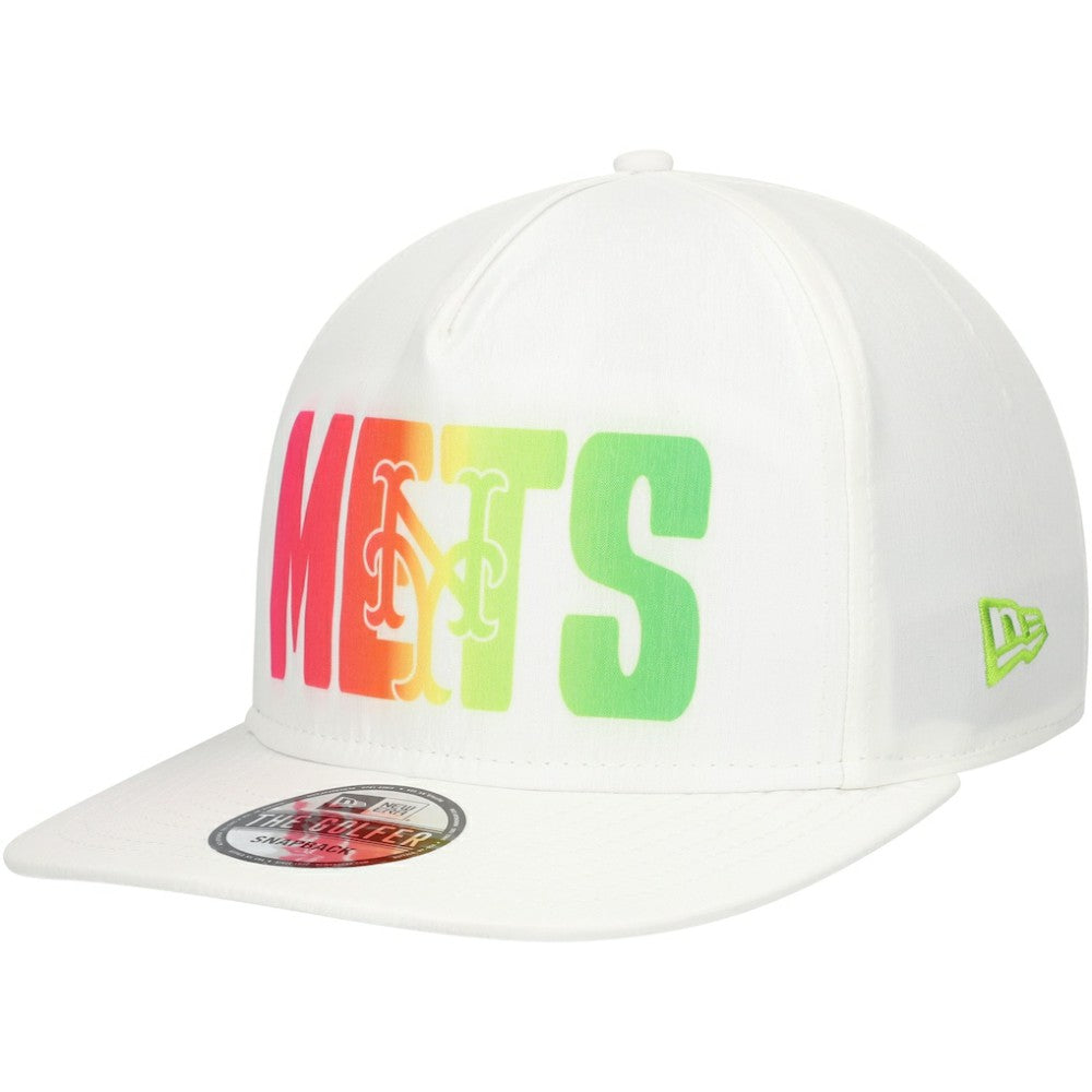 New York Mets New Era Spring Spectrum Golfer Snapback Hat - MLB