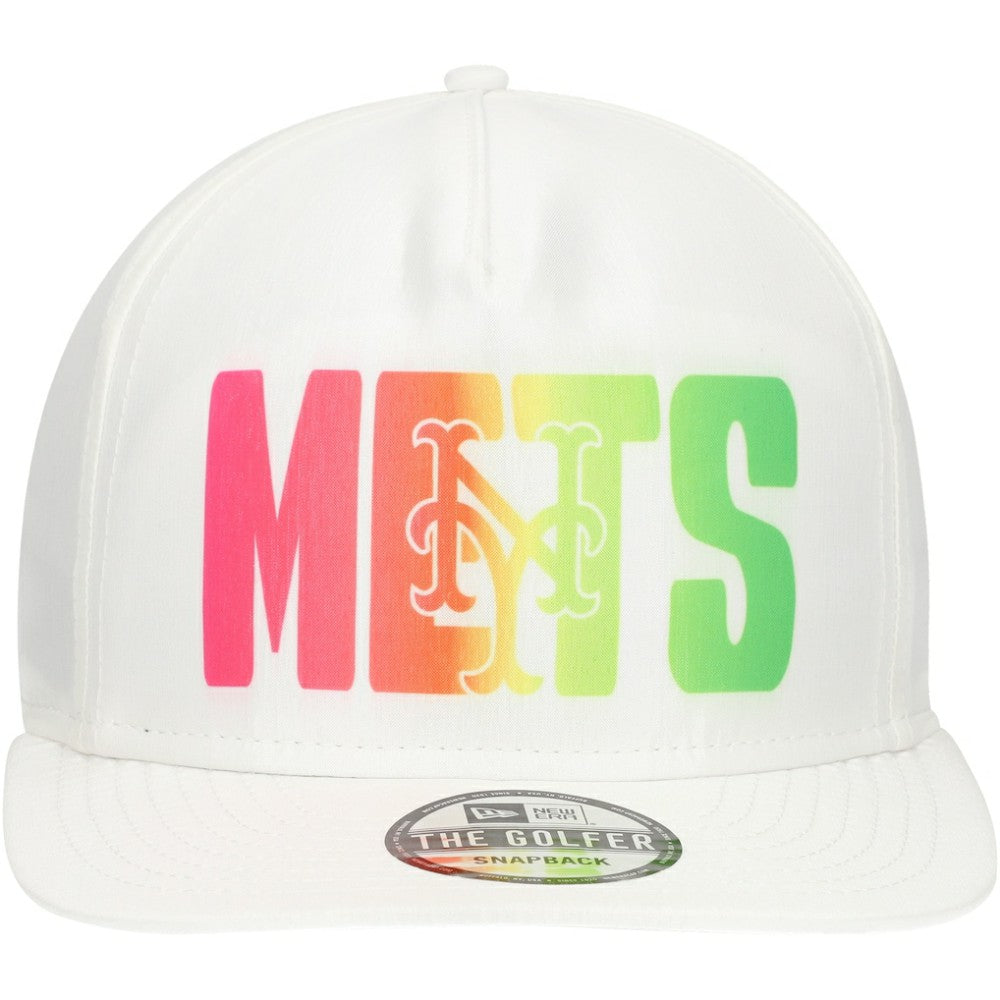 New York Mets New Era Spring Spectrum Golfer Snapback Hat - MLB