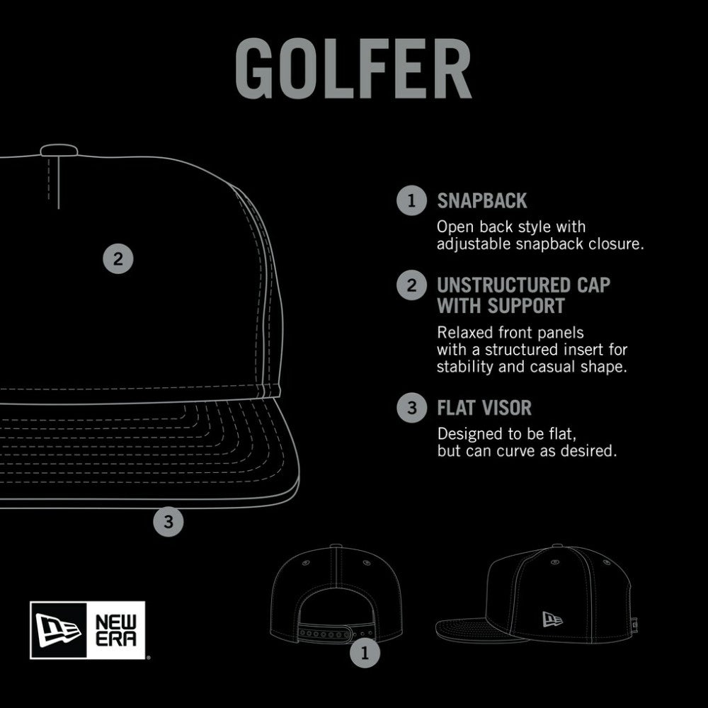 New York Mets New Era Spring Spectrum Golfer Snapback Hat - MLB