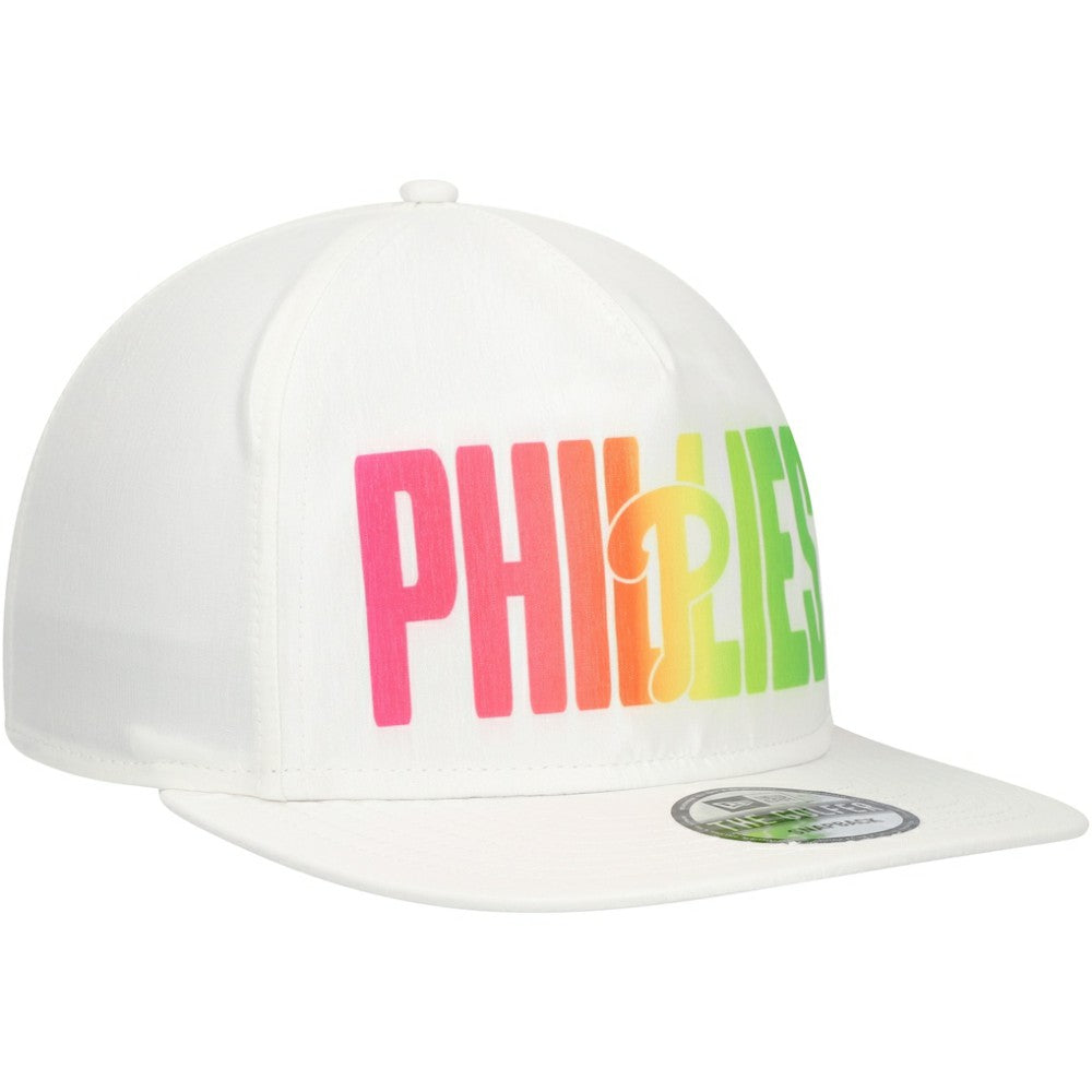Philadelphia Phillies New Era Spring Spectrum Golfer Snapback Hat - MLB