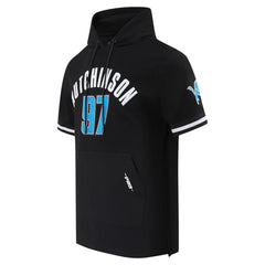 Aidan Hutchinson Detroit Lions Pro Standard Player Name & Number Hoodie T-Shirt Black | NFL