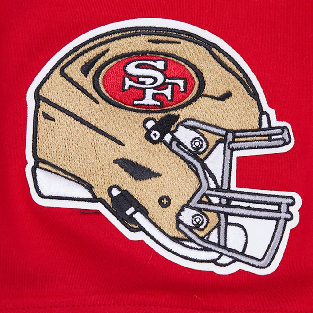 Christian McCaffrey San Francisco 49ers Pro Standard Player Name & Number Hoodie T-Shirt Scarlet | NFL