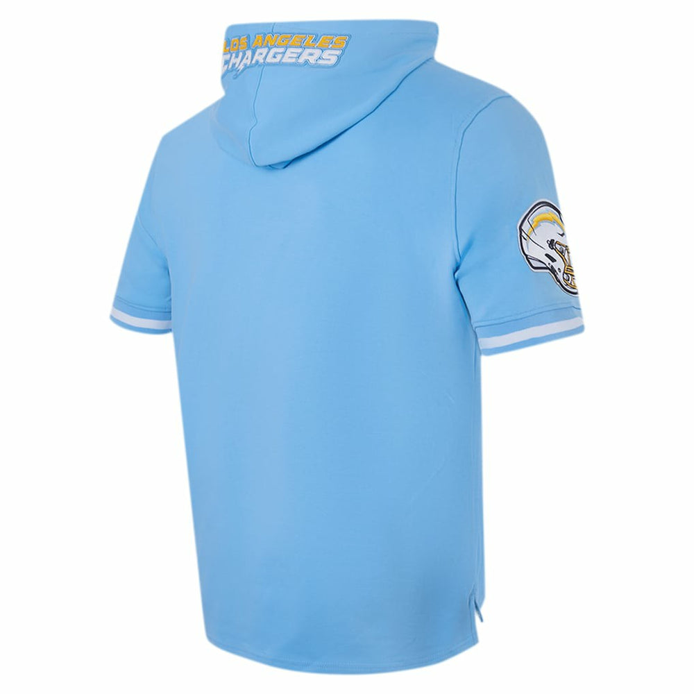 Justin Herbert Los Angeles Chargers Pro Standard Player Name & Number Hoodie T-Shirt Powder Blue | NFL