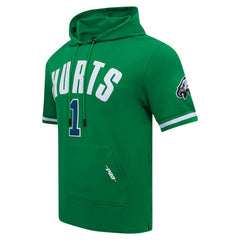 Jalen Hurts Philadelphia Eagles Pro Standard Player Name & Number Hoodie T-Shirt Kelly Green | NFL