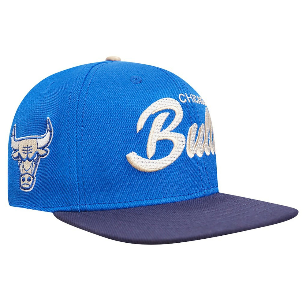 Chicago Bulls Pro Standard Legacy Snapback Hat Blue/Navy - NBA