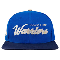 Golden State Warriors Pro Standard Legacy Snapback Hat Royal/Navy - NBA